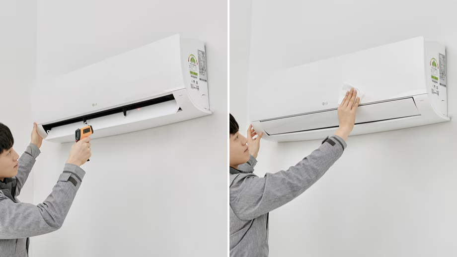 에어컨 벅걸이형 무상 A/S 예시 이미지