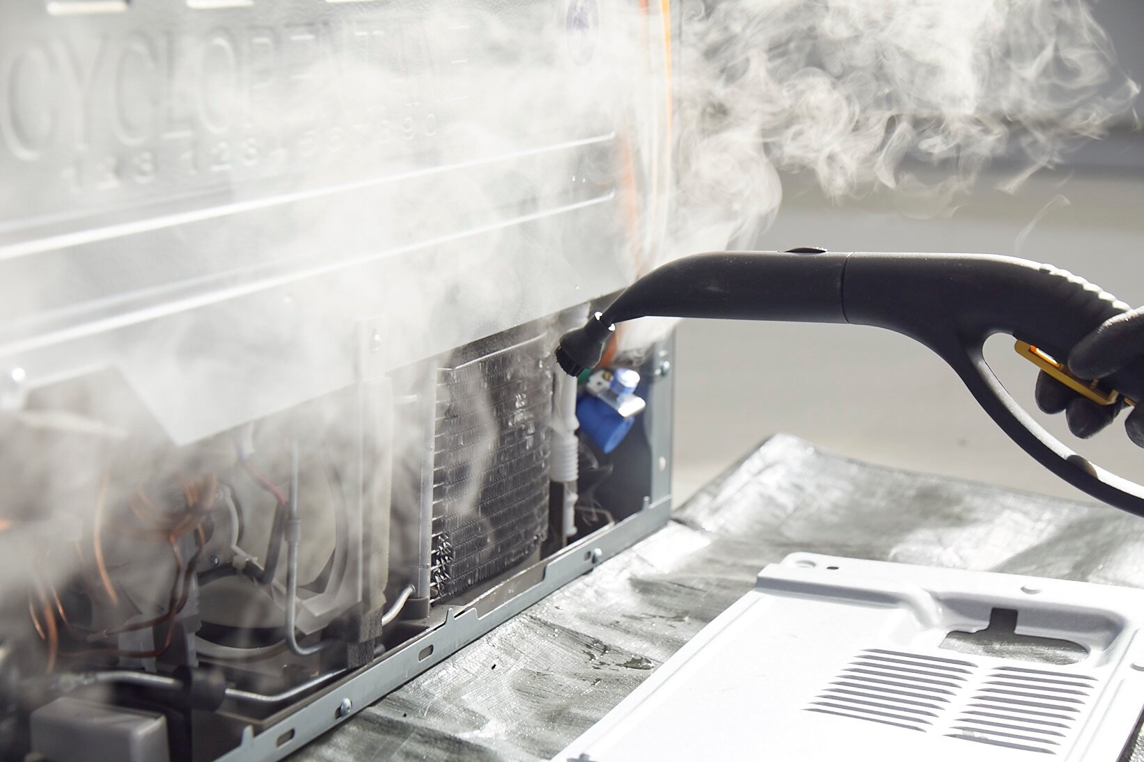 기계실 세척 예시 이미지