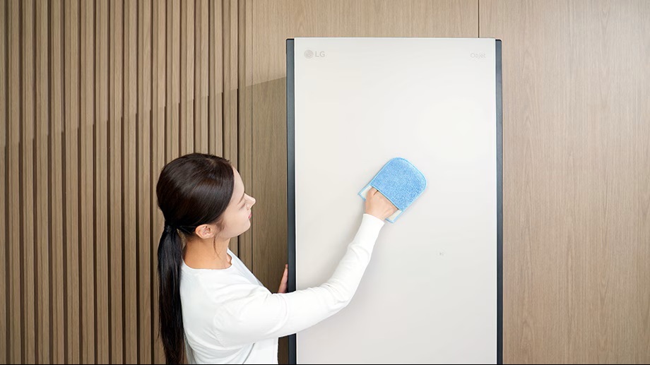 깔끔한 관리를 위한 손걸레 배송 예시 이미지