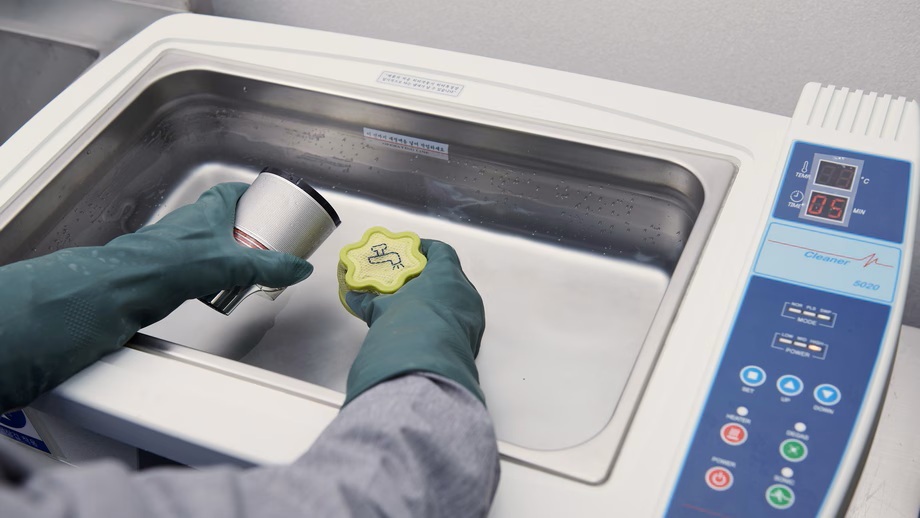 스팀 관리 및 초음파 세척 예시 이미지