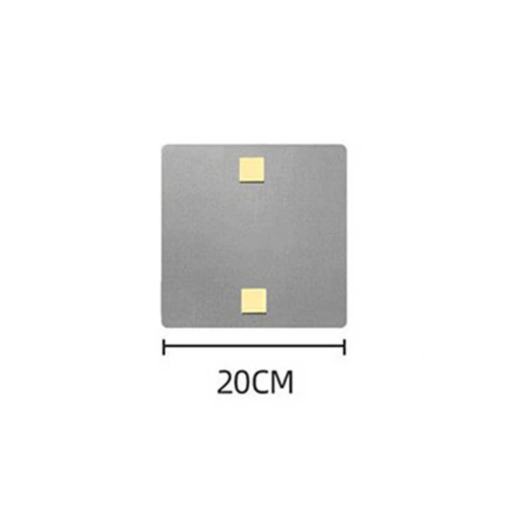 벽에 붙이는거울 안깨지는거울 벽면 부착식 벽 부착 거울 20x20cm