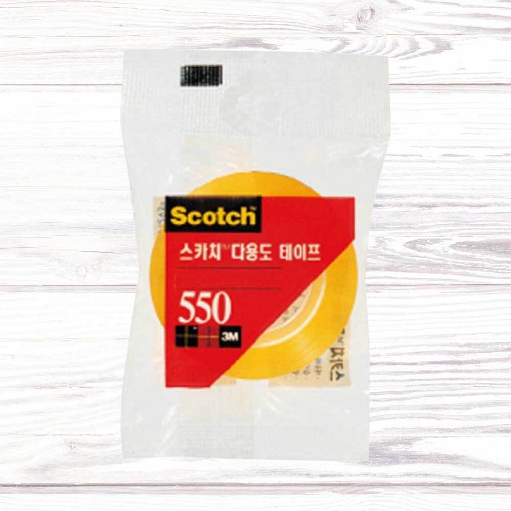 3M 스카치 테이프 리필 12mm 유리테이프 셀로판테이프