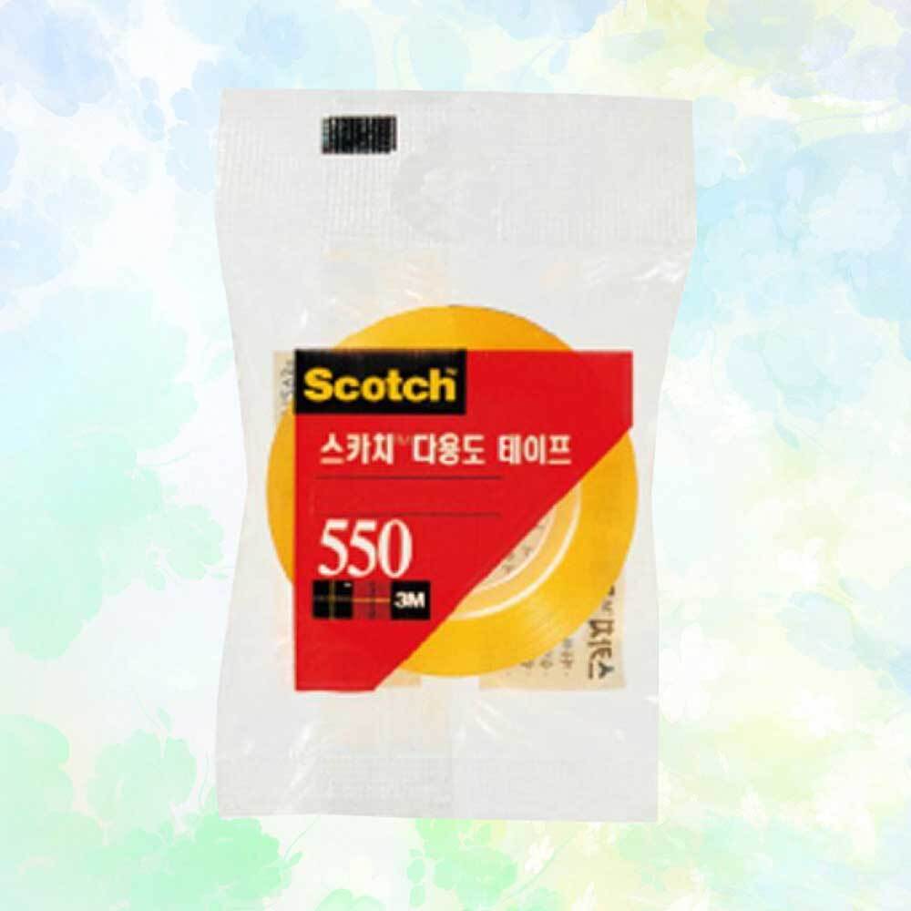 3M 스카치 테이프 리필 18mm 유리테이프 셀로판테이프