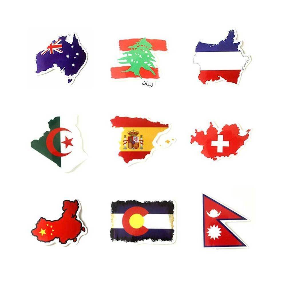세계 국기 스티커 모음 캐리어스티커