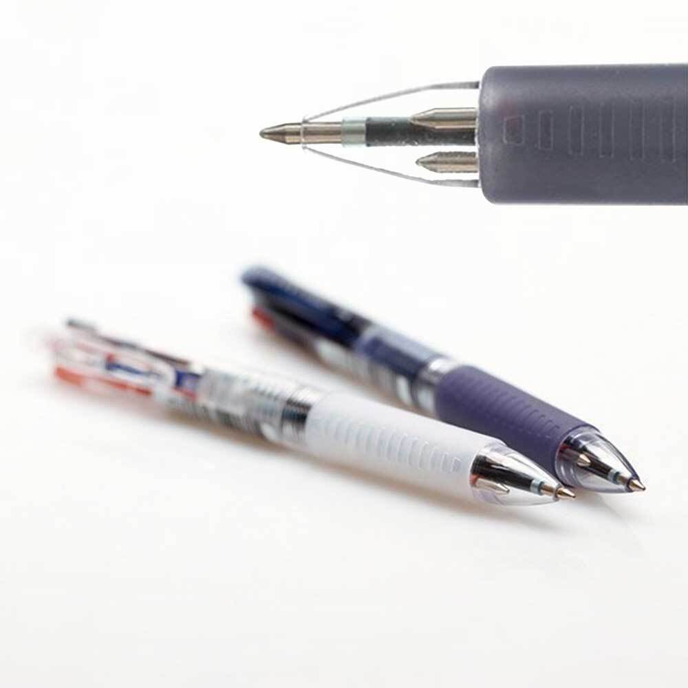문화 3색 볼펜 6개입 0.7mm 삼색볼펜 삼색펜 볼팬