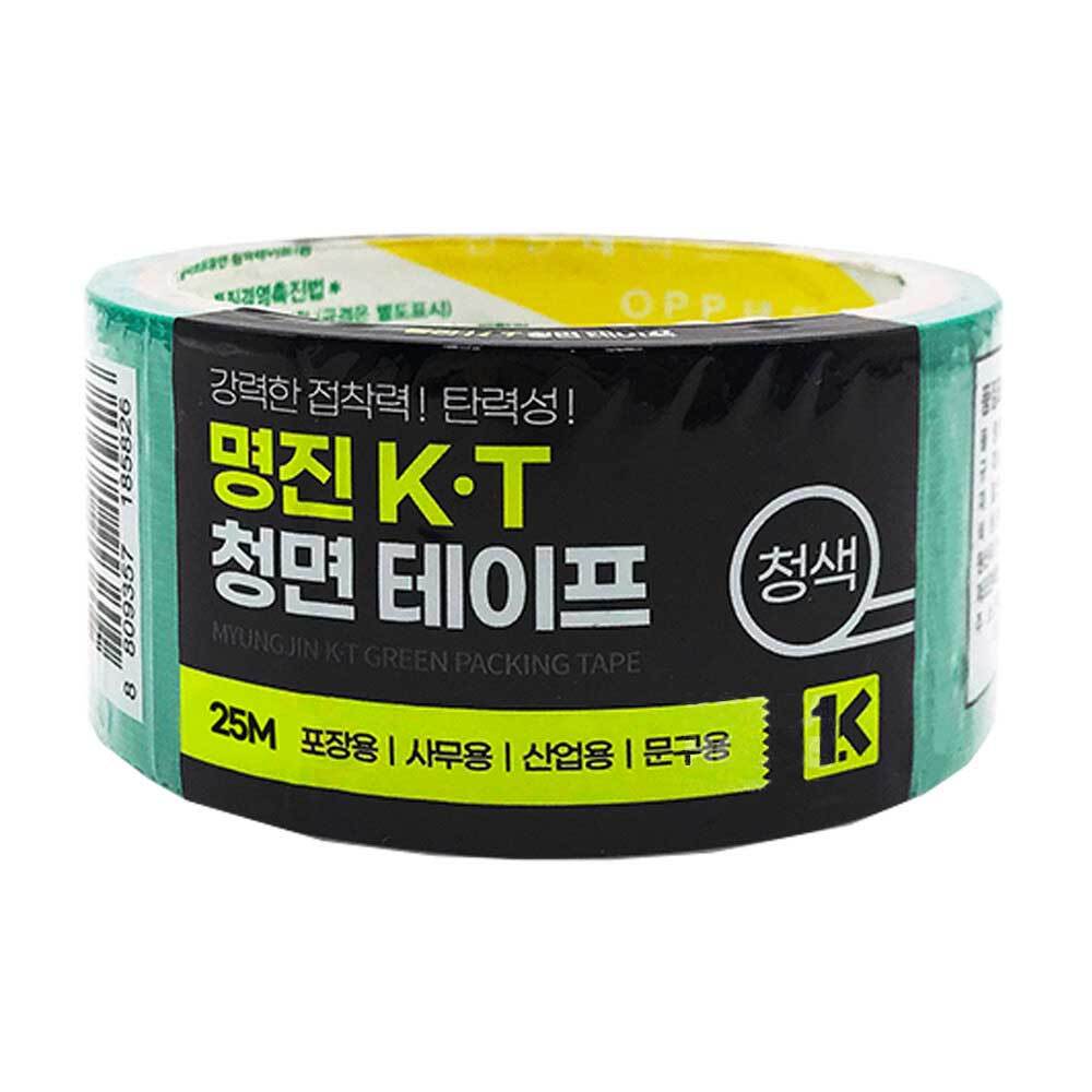 청테이프 48mm x 25M 청면테이프