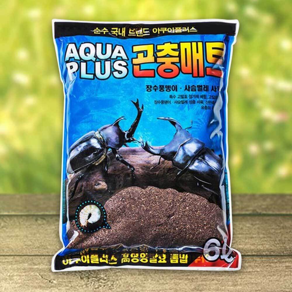 곤충 발효 톱밥 바닥재 사슴벌레 장수풍뎅이 키우기 (6L)