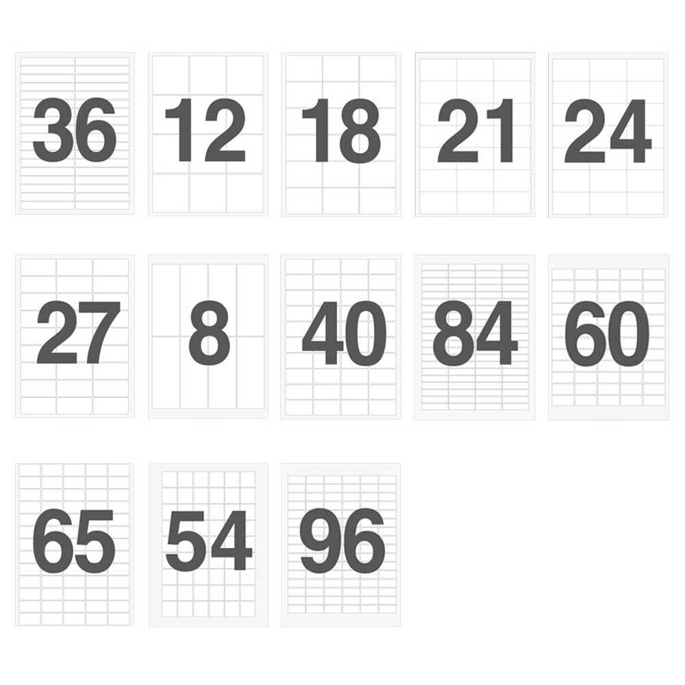 A4 스티커 라벨지 28종택1 100매입 원형 전지 라벨 용지 라벨프린터용지