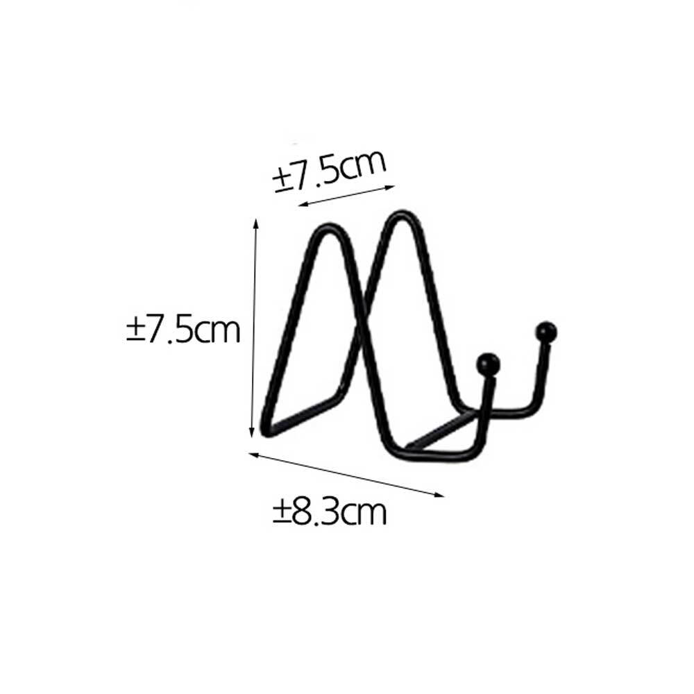 철제 책 전시대 8.3x7.5cm 브로셔 거치대 도서 엽서 진열 책 전시 진열대