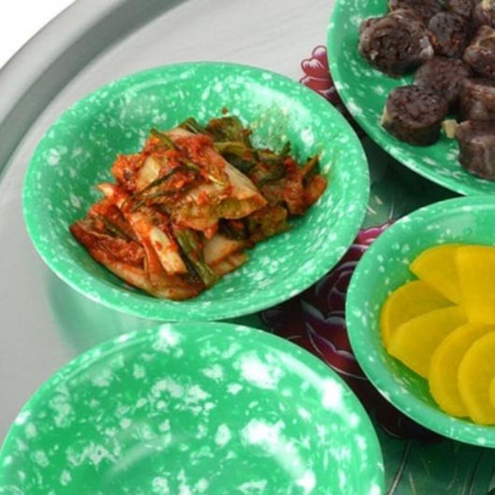 레트로 분식 그릇 포장마차 포차 분식집 접시 옛날 떡볶이 그릇