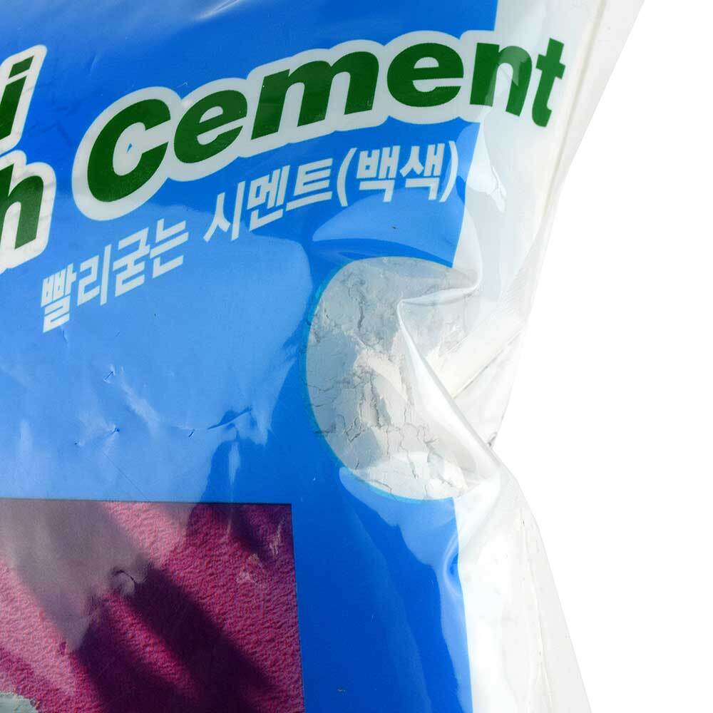 빨리굳는 시멘트 초속경 시멘트 급속 급결 속경 가정용 소량 1kg