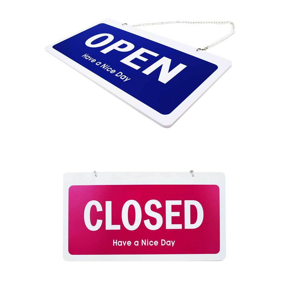 포멕스 OPEN CLOSED 문패 오픈 클로즈 팻말 안내판 영업중 간판