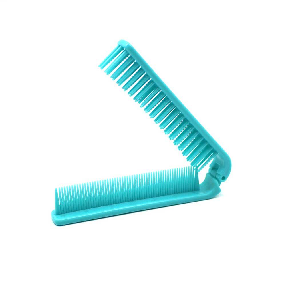 접는빗 휴대용 머리빗 가는 굵은 접이식 빗 (색상랜덤)