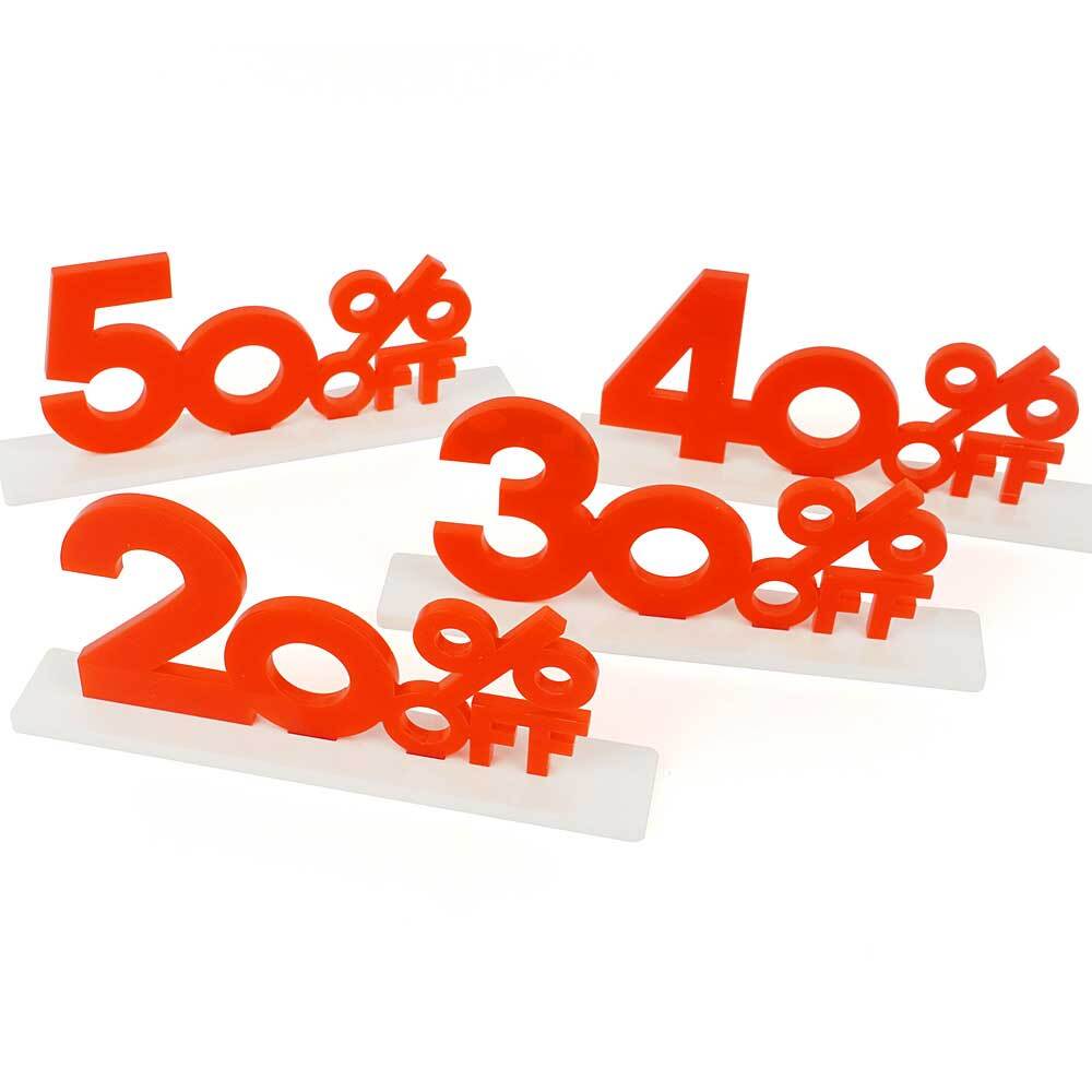 아크릴 스카시 20% 30% 40% 50% OFF 세일 아크릴 글씨 입체 글자 스카시 안내판