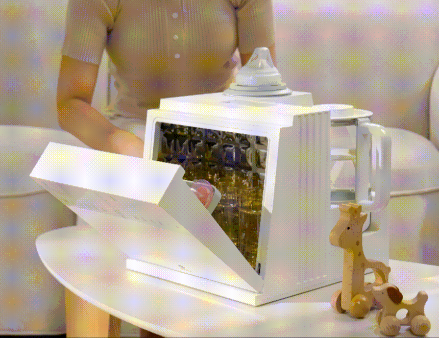 나리몽 밀크박스 젖병소독기 분유포트 보온 분유쉐이커 올인원