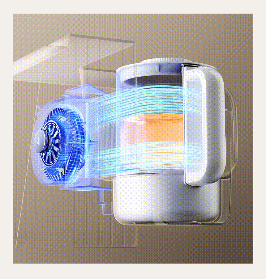 나리몽 밀크박스 젖병소독기 분유포트 보온 분유쉐이커 올인원