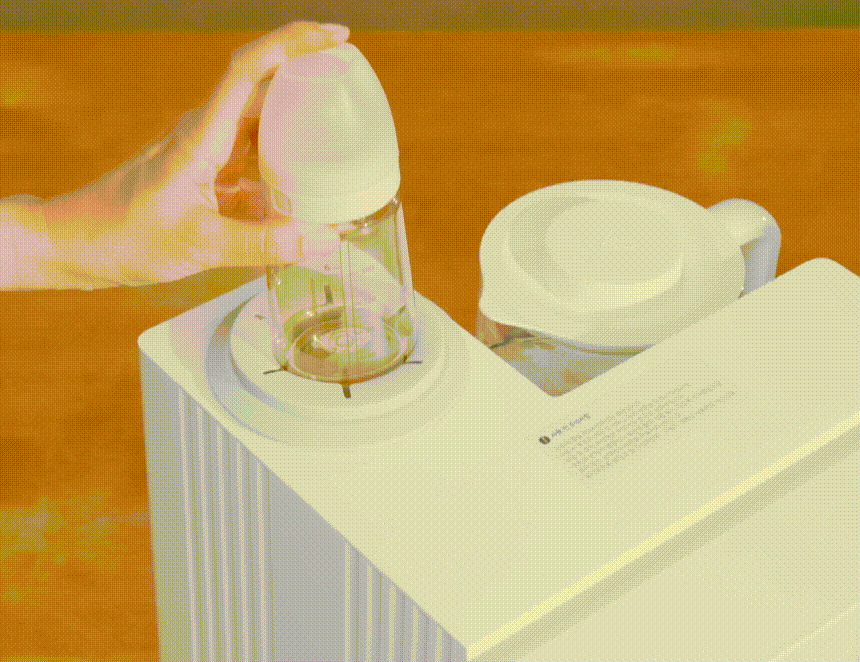 나리몽 밀크박스 젖병소독기 분유포트 보온 분유쉐이커 올인원