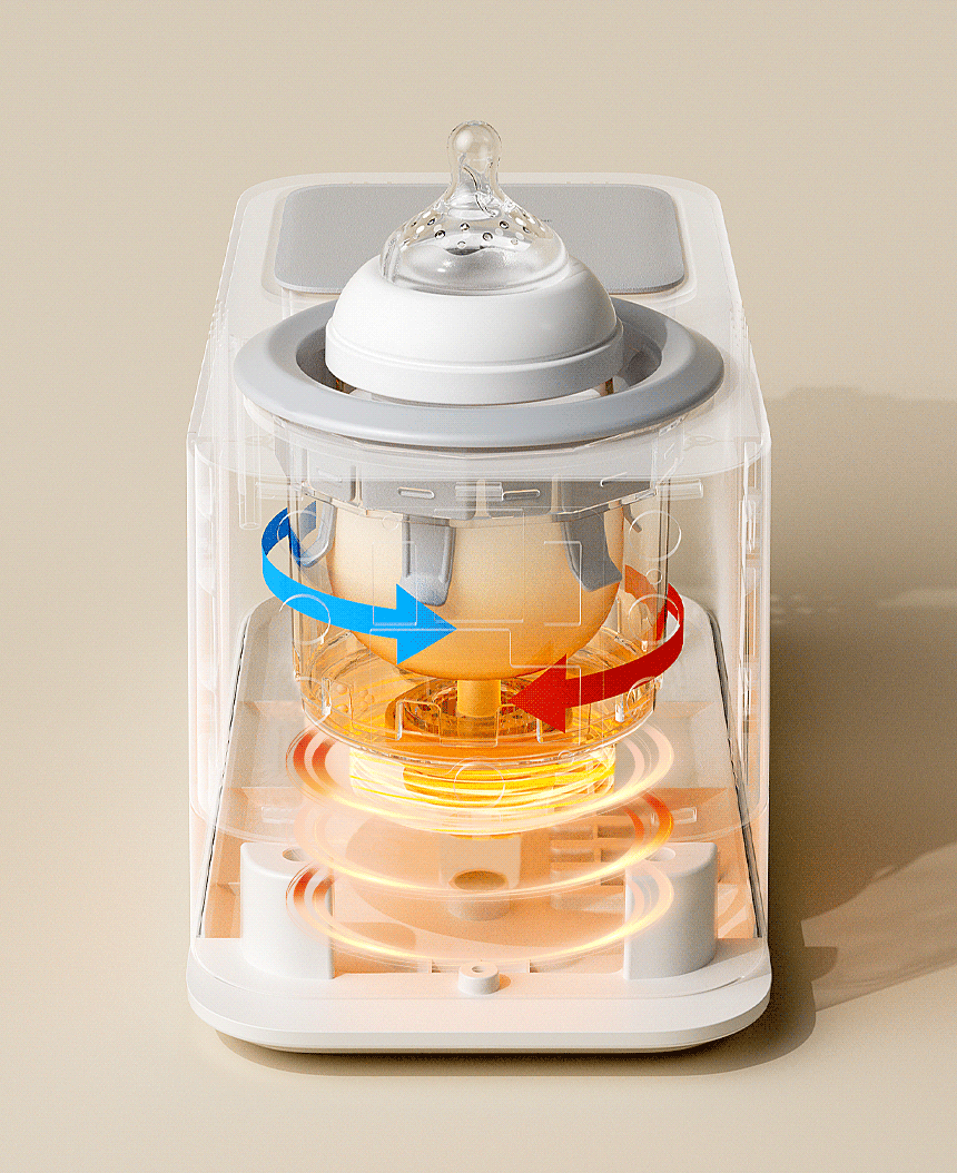 나리몽 가열식 분유 쉐이커 보온 중탕기 보틀워머