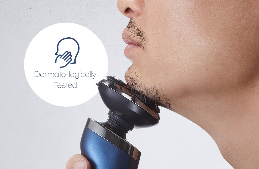 비브르 4D 휴대용 방수 전기면도기 VS500