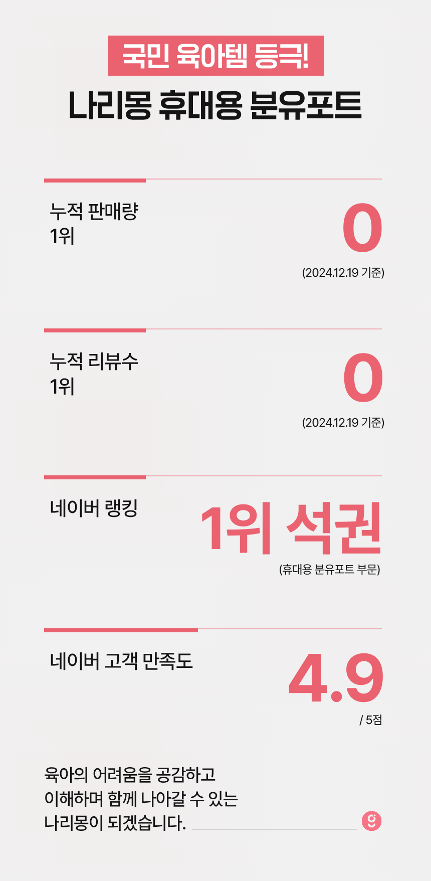 나리몽 휴대용 분유포트 일체형
