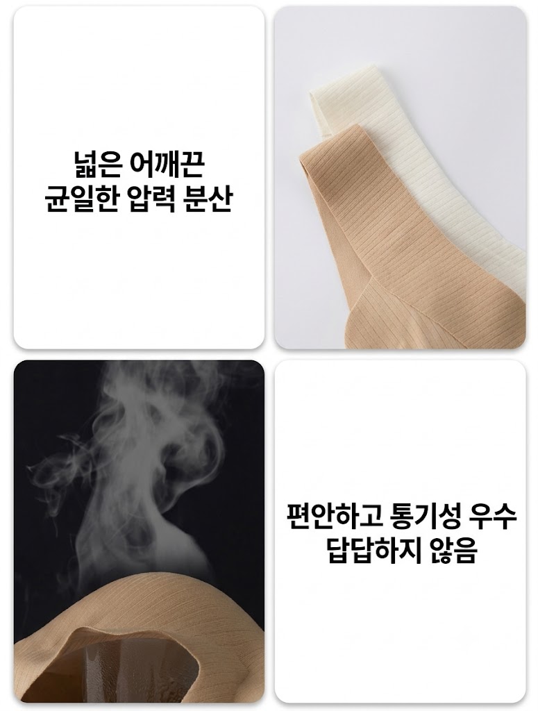 편안한 무중력 리프팅 노와이어 브라