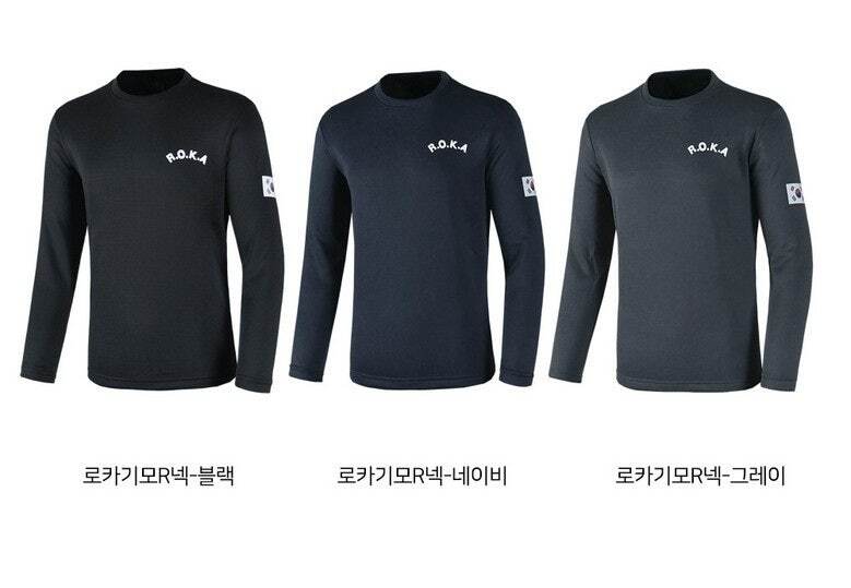 (1+1) ROKA 기모 라운드넥 긴팔티셔츠 2장세트