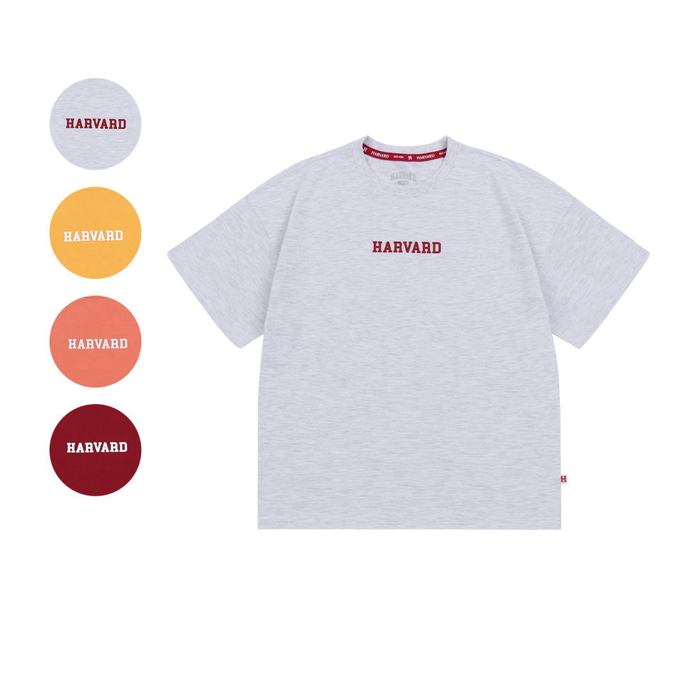 캐리마켓 -  하버드키즈 3color 바시티 로고 티셔츠 H22BTS-11