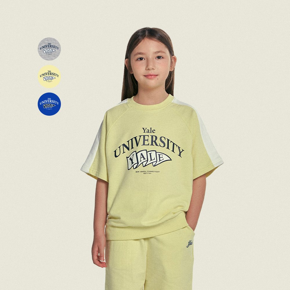 캐리마켓 -  [예일키즈]  3color 예일 플래그 티셔츠 YMTS-33114