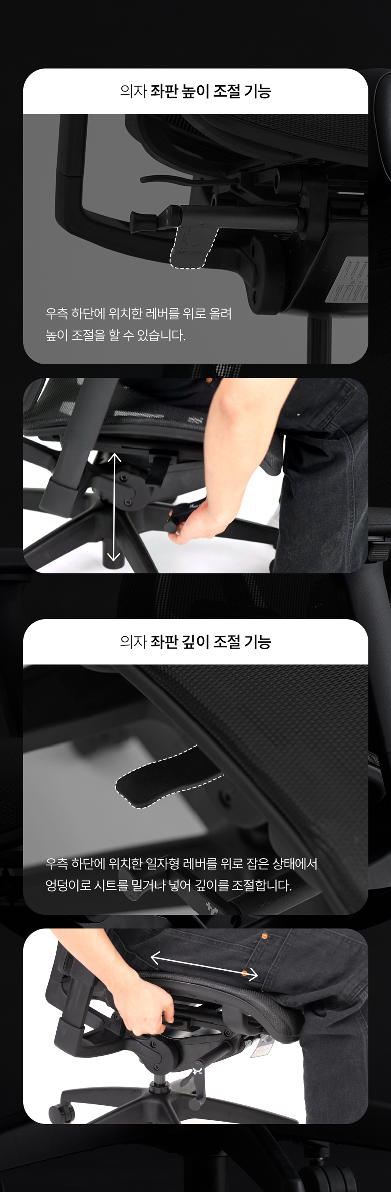 누카 에르고체어 컴퓨터 사무용 사무실 책상 게이밍 학생 메쉬의자 E60