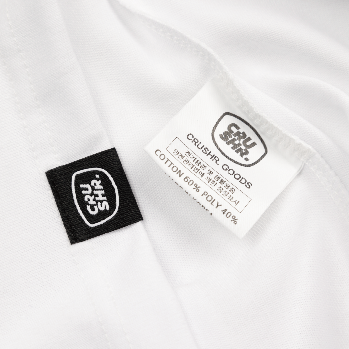 크러셔 라이드 앤 롤 티셔츠 - RIDE & ROLL T-SHIRTS – WHITE