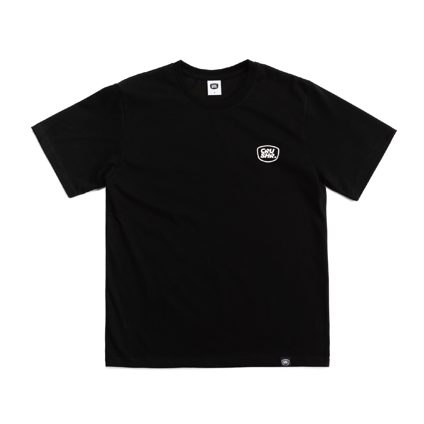크러셔 시그니처로고 티셔츠-SIGNATURE LOGO T-SHIRTS –BLACK