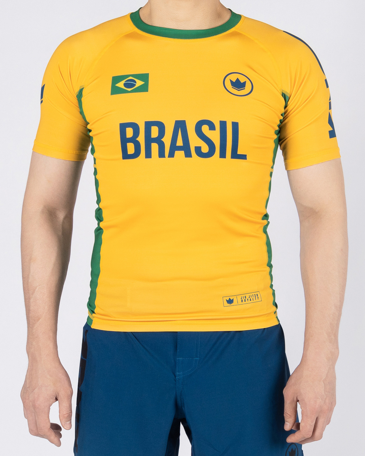 킹즈 국가대표 래쉬가드 숏슬리브 - 브라질