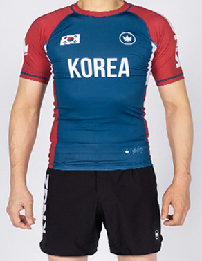 킹즈 국가대표 래쉬가드 숏슬리브 - 한국