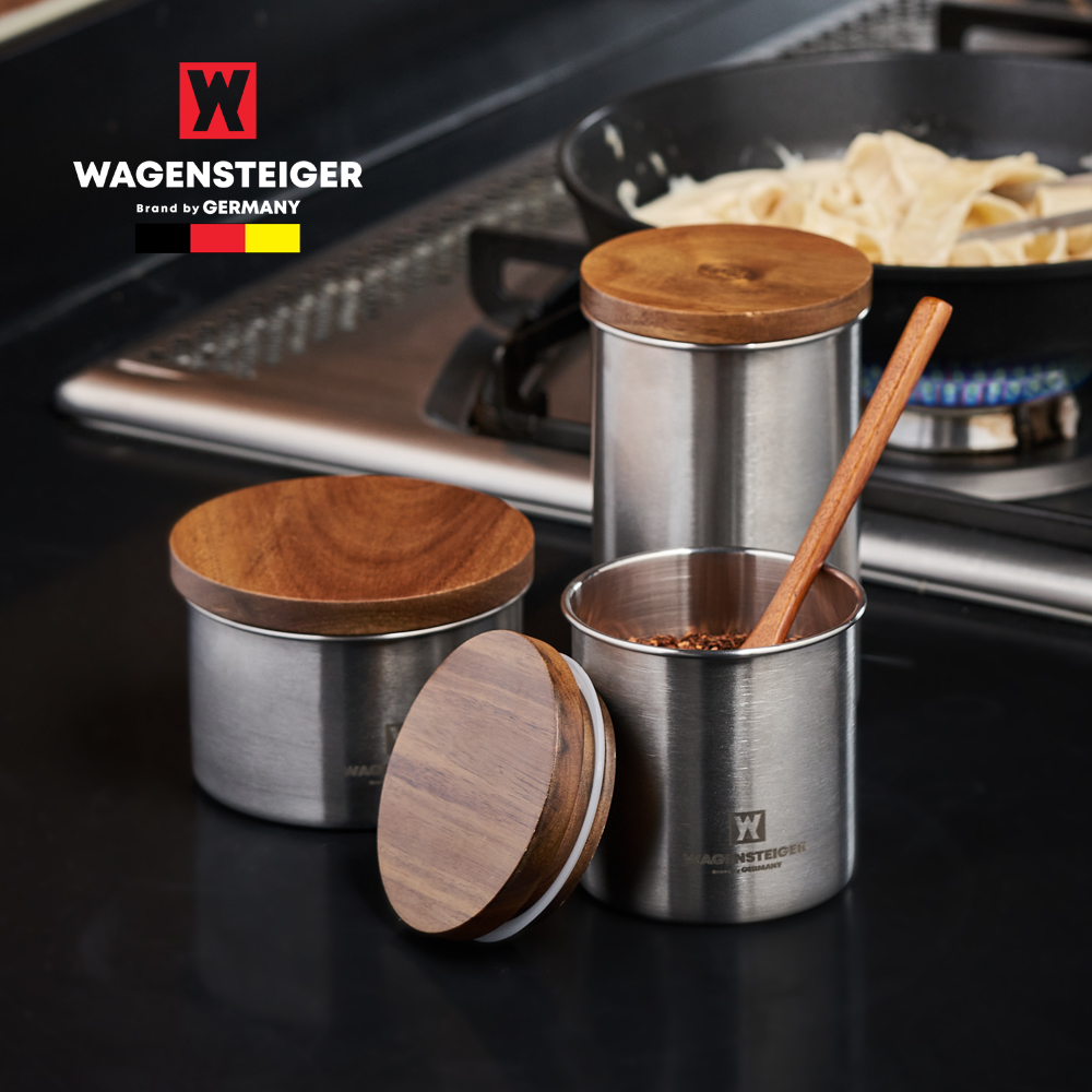 바겐슈타이거 이벤 스텐304 원형캐니스터 대(600ml)