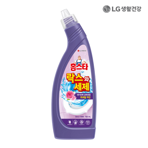 LG생활건강 홈스타 락스와세제 후로랄파인 750ml