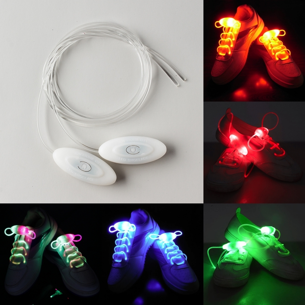 템팜  LED 신발끈(색상 선택사항 기재필수) 미아방지 아이신발 어린이안전용품 LED신발악세사리 야간조깅용품