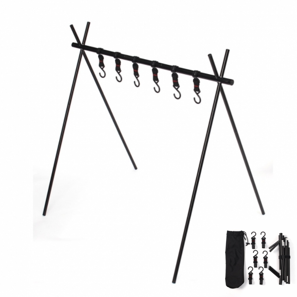 템팜 캠핑용 냄비 랜턴 인디언행어 70cm 캠핑행어 감성차박 식기