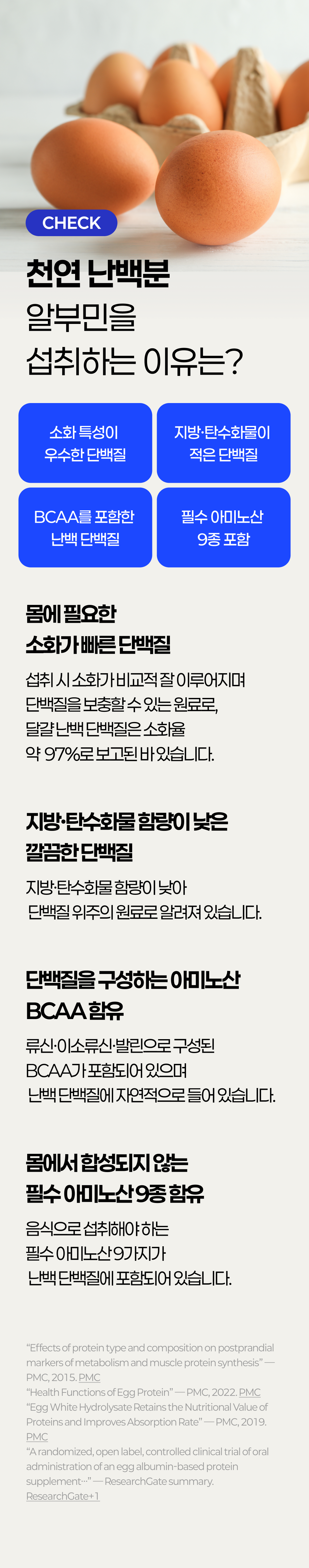 하이톡 알부민 1000mg x 60정 / 고함량 단백질 난백영양제 벨기에산