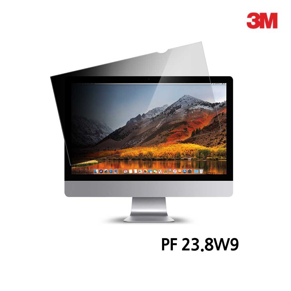 3M PF 23.8W9 모니터 블랙 정보 보안필름 528x297