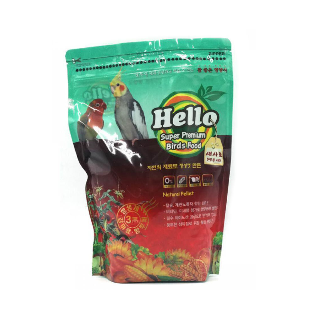 국산 앵무새 문조 사료 잉꼬 새 먹이 해바라기씨 900g 핀치류 사료 카나리아 십자매 영양식 칼슘