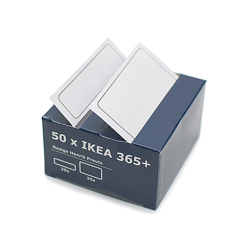 이케아 IKEA 365+ 투명 라벨 50매
