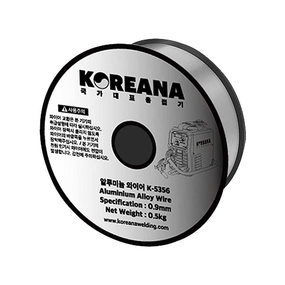 코리아나 K-5356 알루미늄용 논가스 와이어 0.5kg