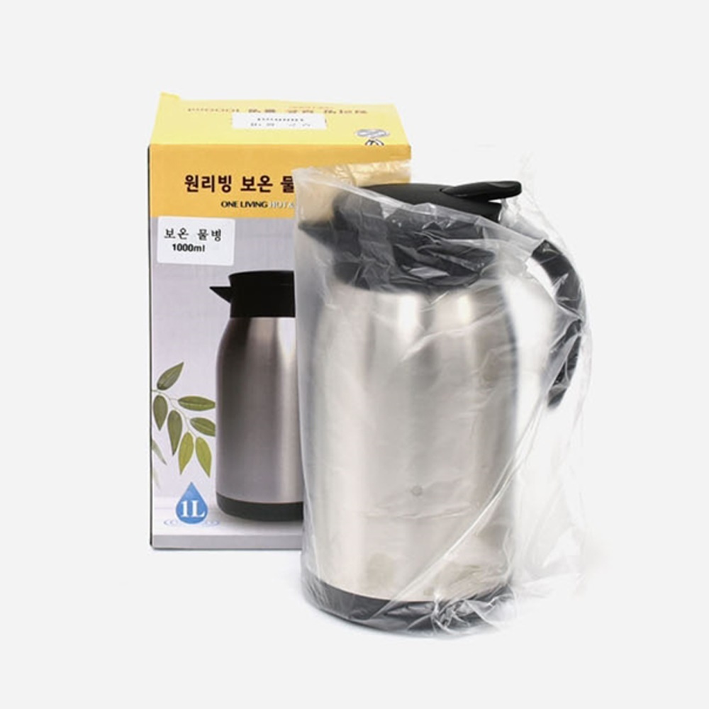 스텐 손잡이 보온 물병 1000ml