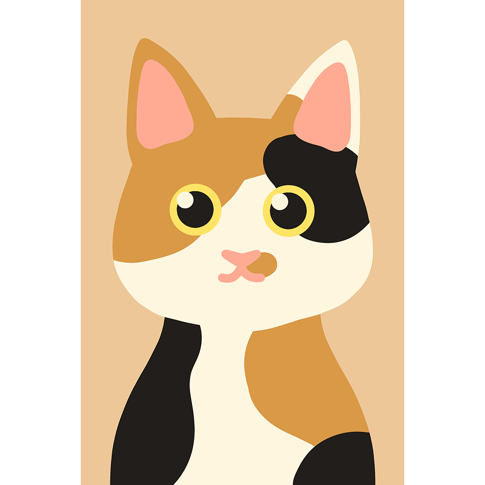 아트조이 DIY 명화그리기 삼색 고양이 10x15cm
