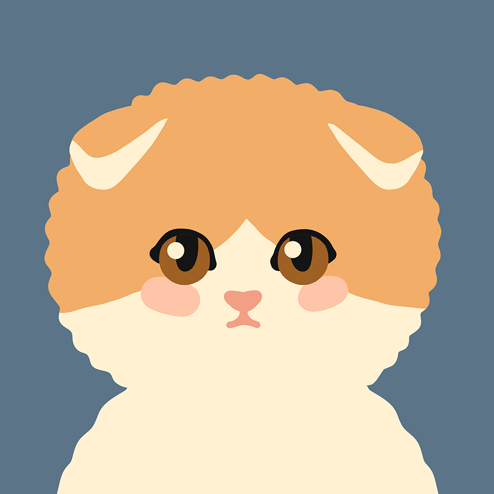 아트조이 DIY 명화그리기 귀여운 아기 고양이 (폴드) 20x20cm