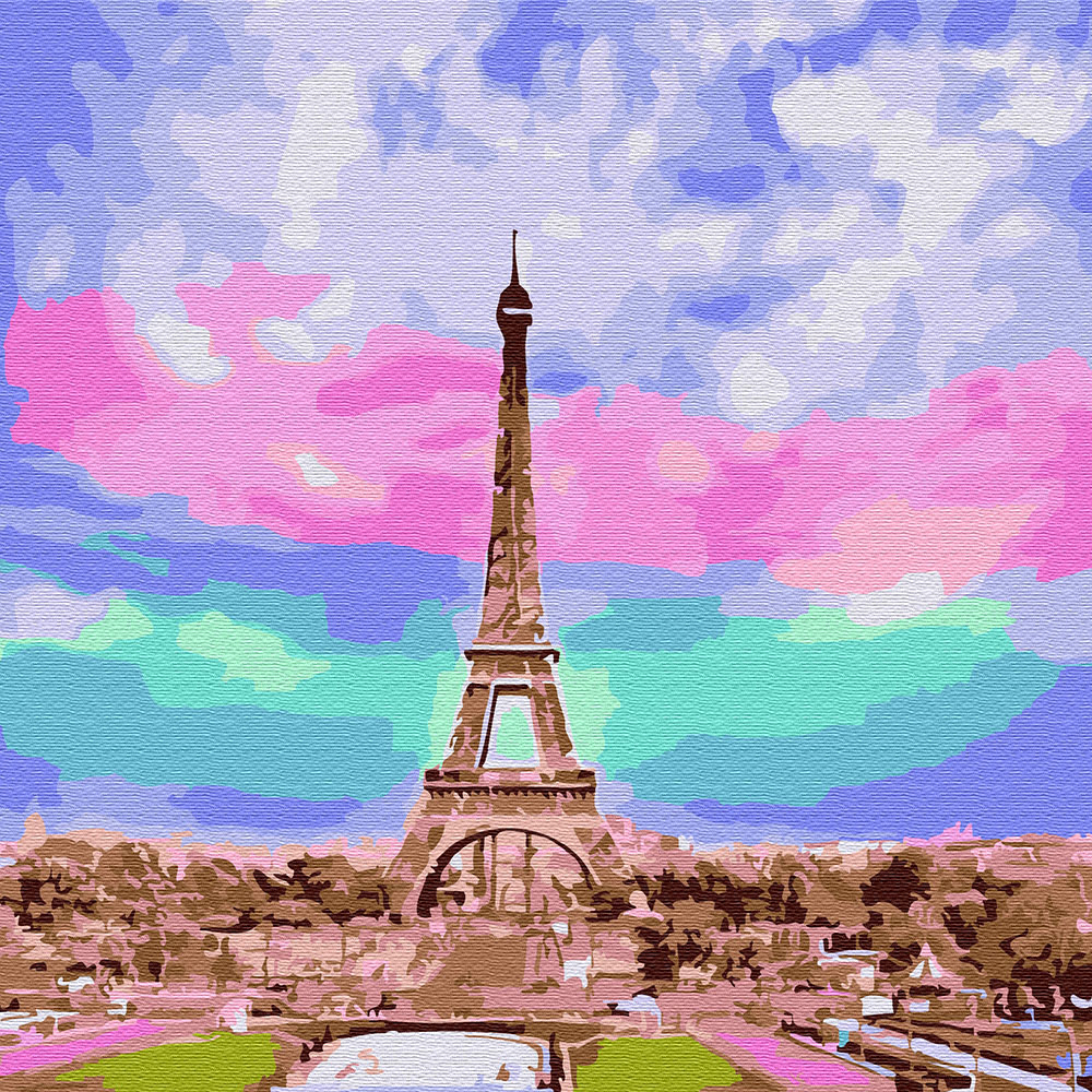 아트조이 DIY 명화그리기 아름다운 에펠탑 30x30cm