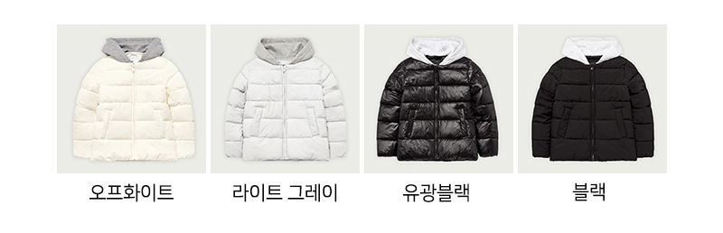 NC신구로점 행텐주니어 여아 디테쳐블 경량패딩 후드점퍼 (14540-110-803-69)- 이랜드몰