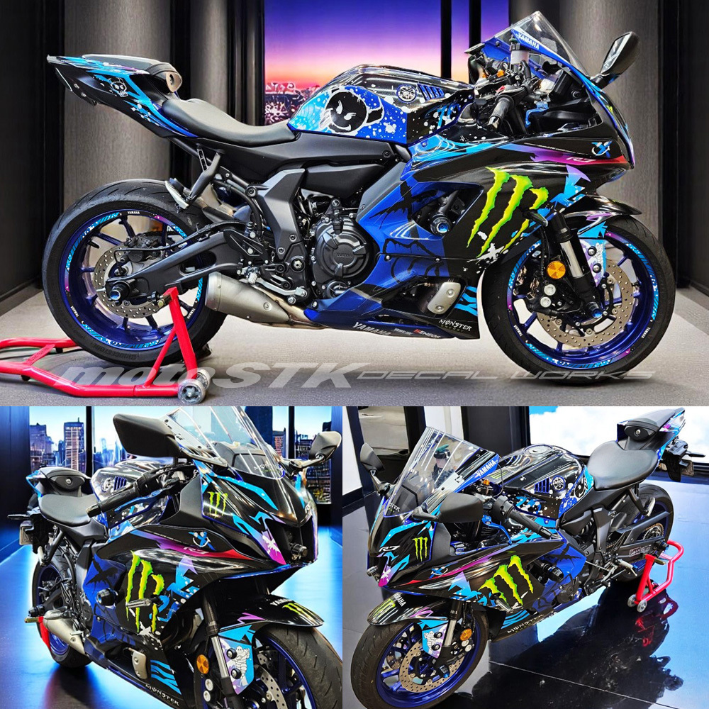 Vinyl Stickers For Auto Moto Bike Car Helmet Racing Tuning