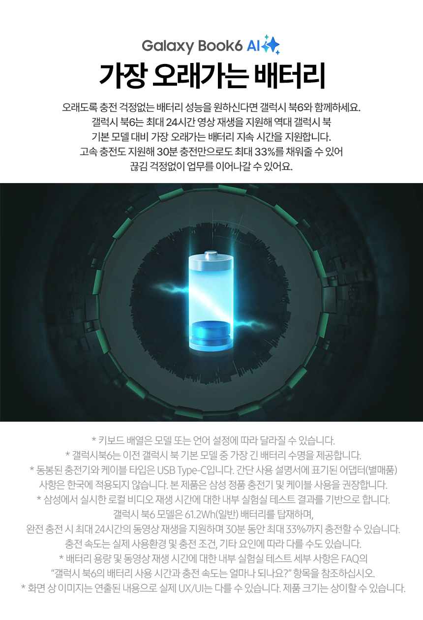 갤럭시북6 NT740VJT-A71AR [Win11Home/SSD 1TB]