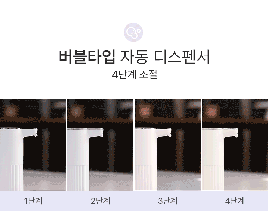 케노 주방세제 거품비누 자동 디스펜서 손세정기 상세 이미지 6